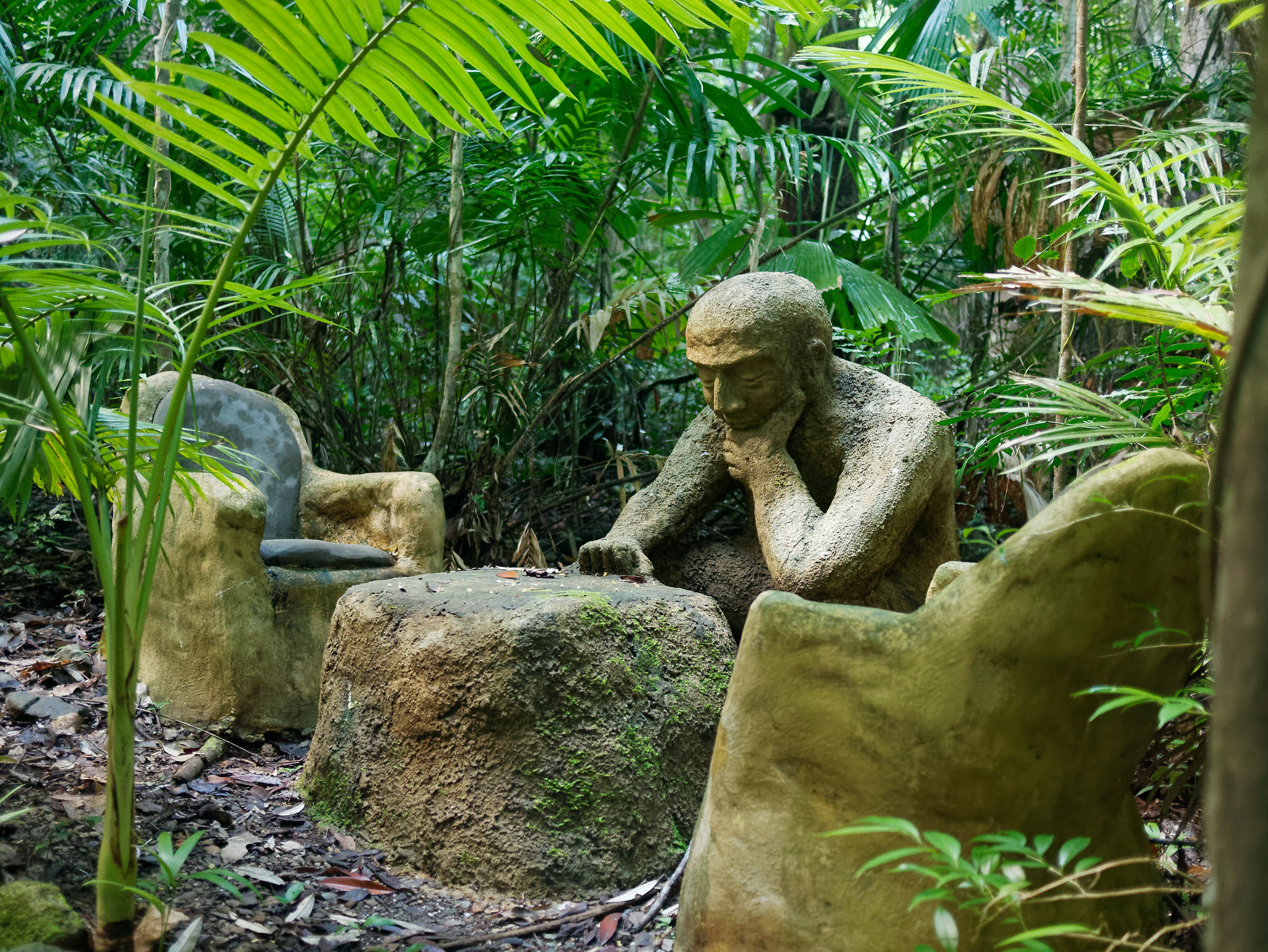 Rainforest Hideaway Sculpture Trail Art Trail in Daintree, Cape