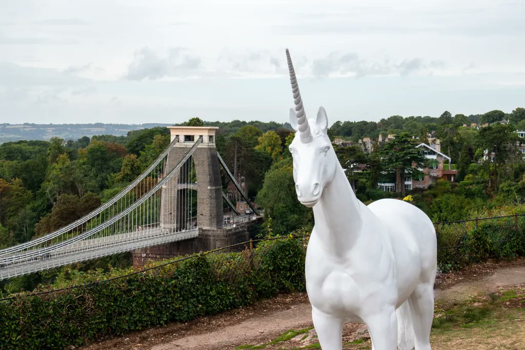Unicornfest Bristol Unicorn Trail Art Trail in Bristol and the South