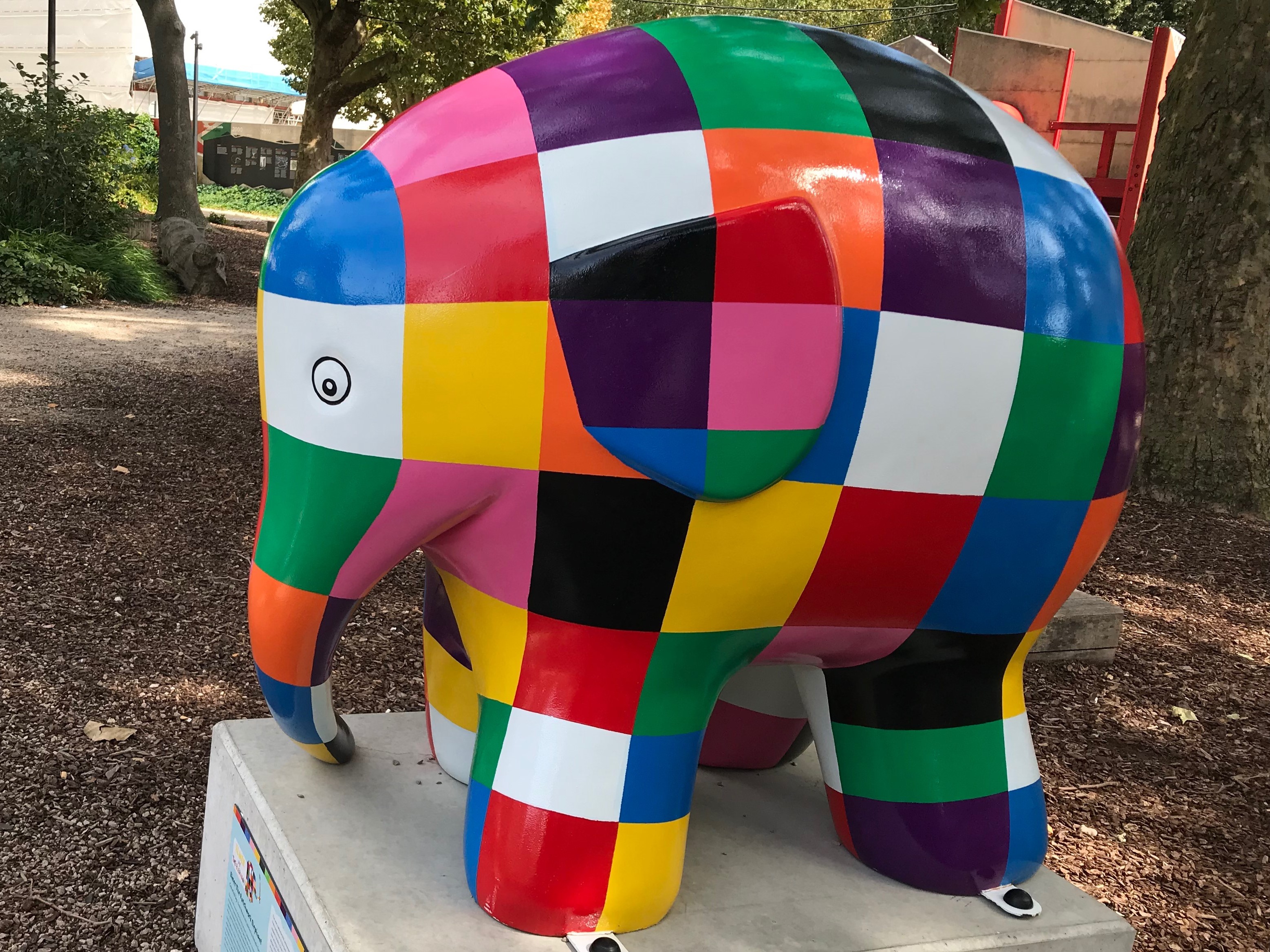 Elmer’s Art Parade at Petworth House Art Trail in Petworth House and