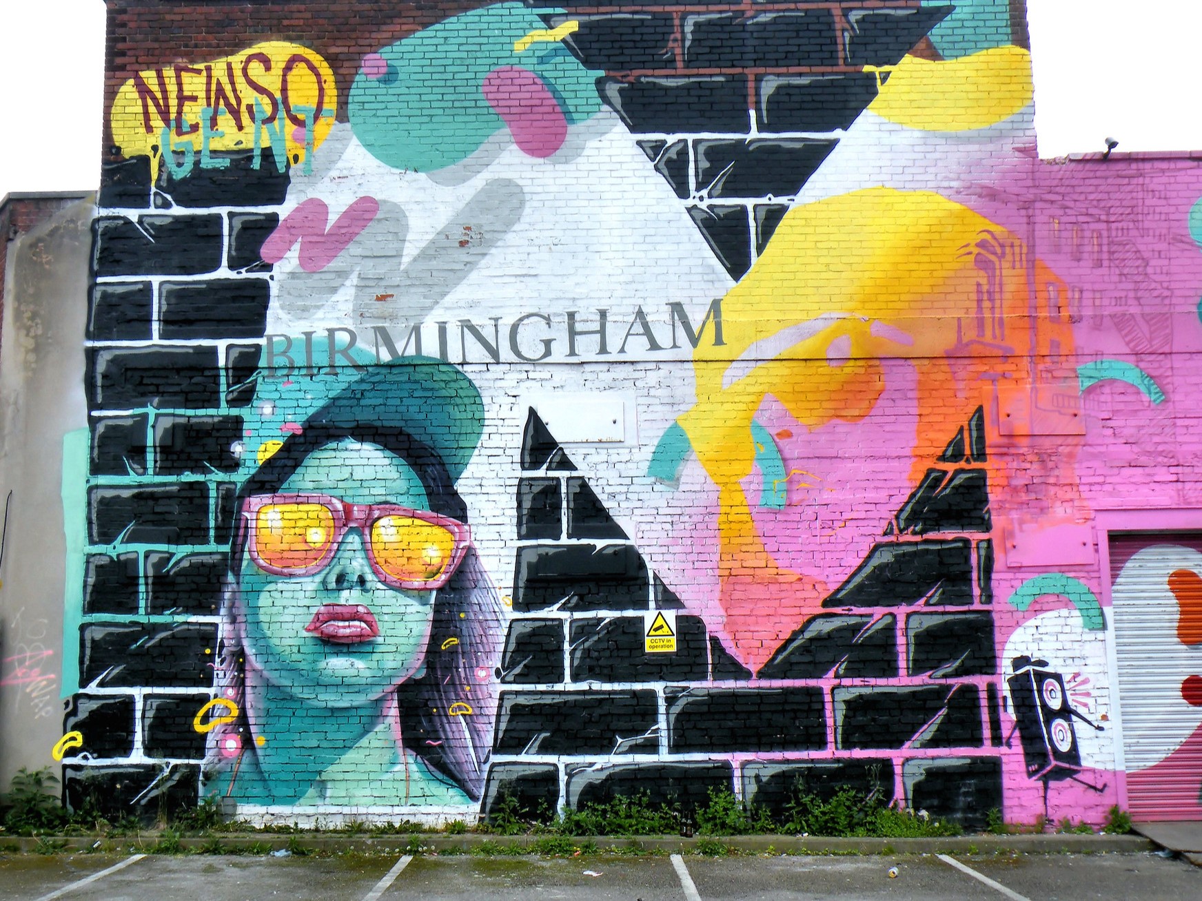 Graffiti Art of Digbeth Walk Art Trail in Digbeth, Birmingham