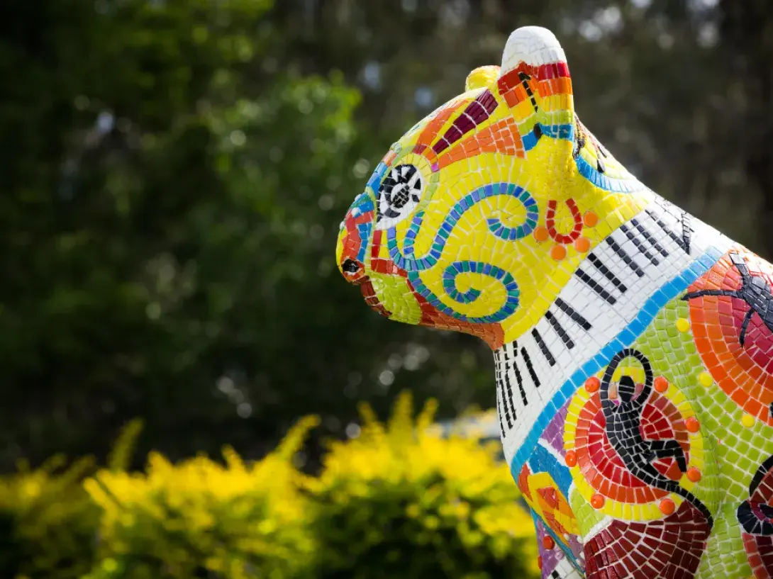 Koala sculpture on the Hello Koalas art trail (flickr/rodeime)