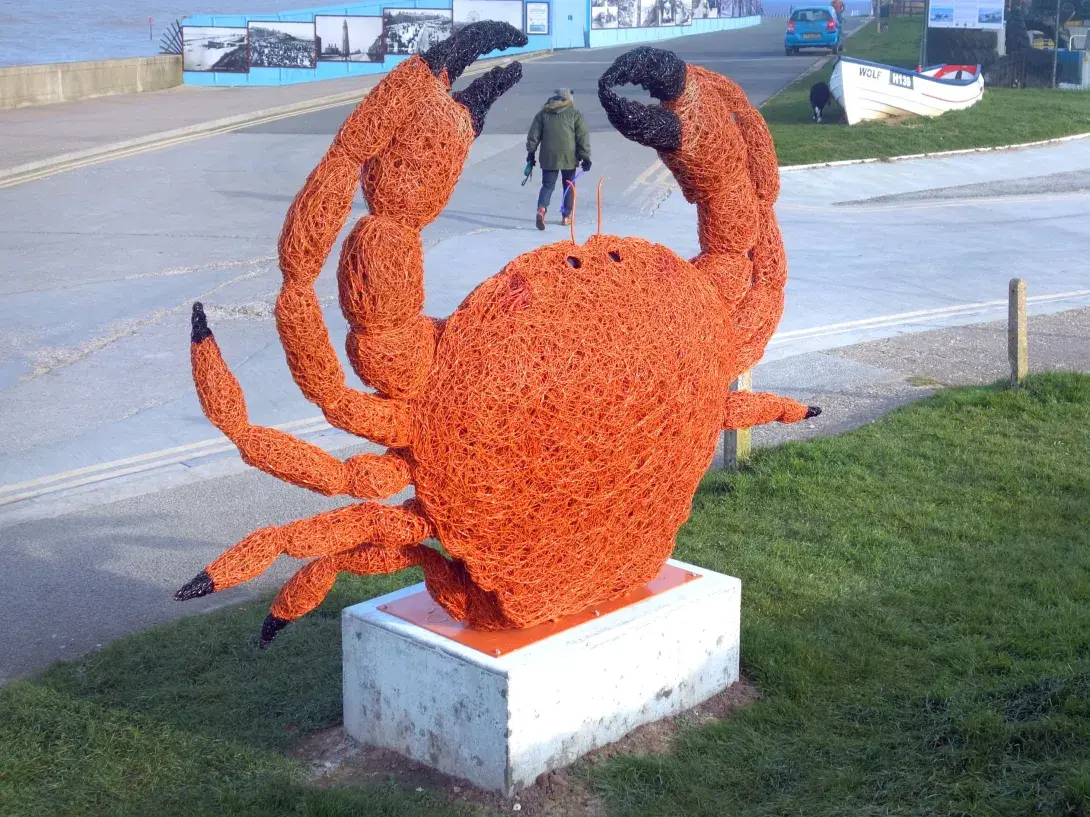 Crab on the corner - Des Blenkinsopp