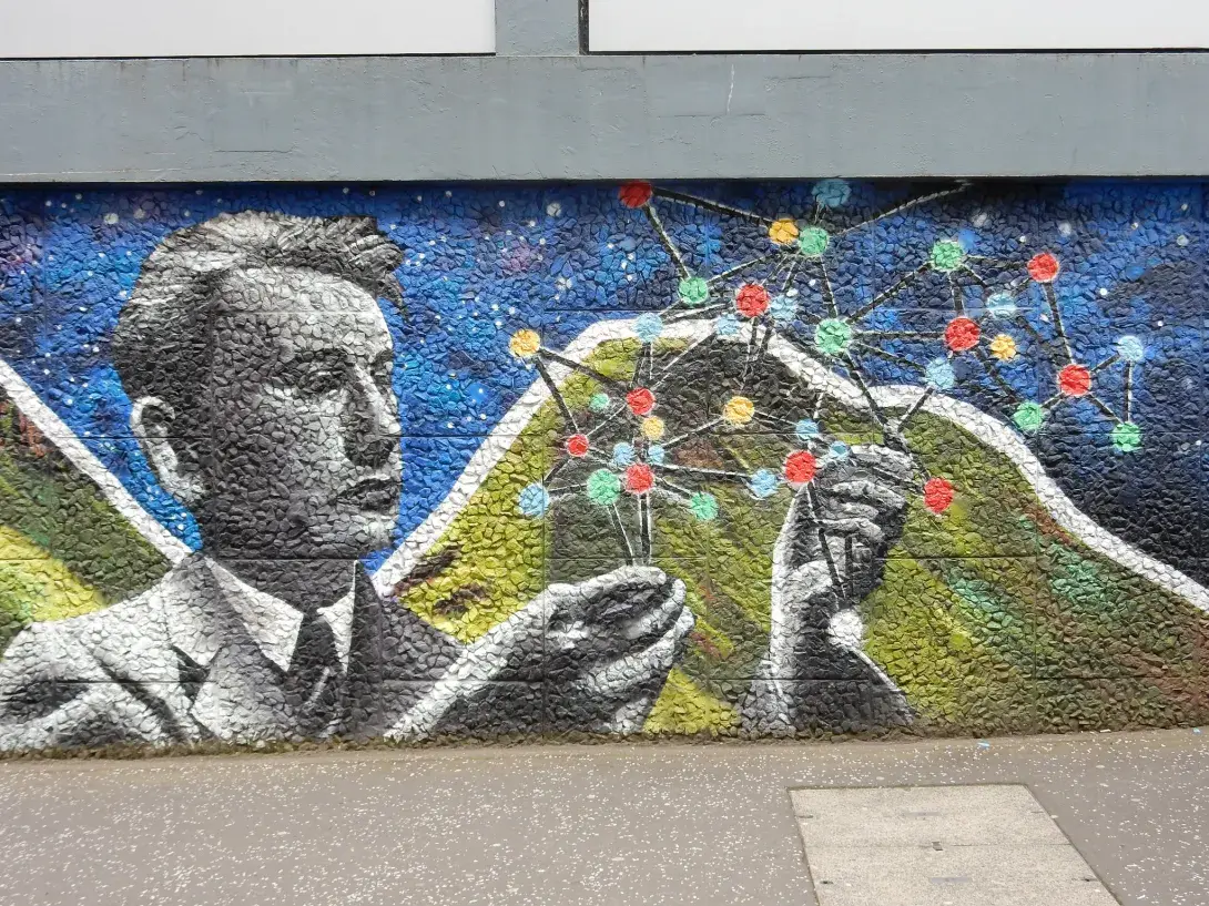 Inventor mural on the Glasgow City Centre Mural Trail - flickr/bethmoon527 (CC BY-NC 2.0)