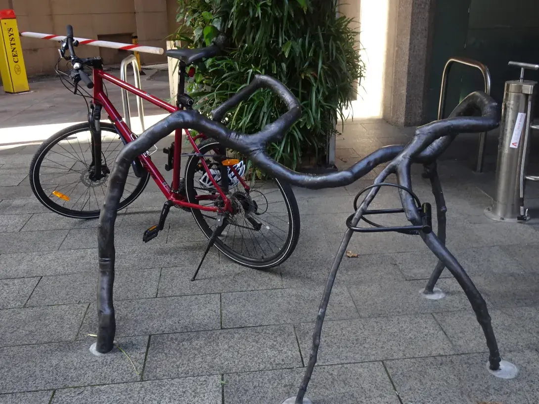Branches bike rack - flickr/mikecogh (CC BY-SA 2.0)